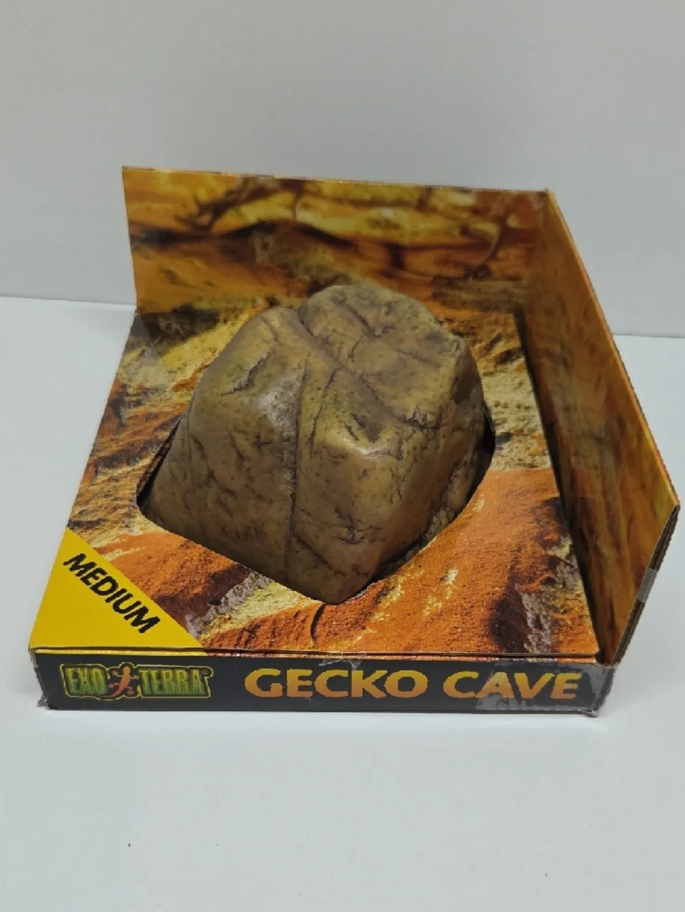 NWT Gecko Cave - Medium Brown Reptile Hide